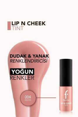 Uzun Süre Kalıcı Jel Tint (PEMBE) - Lip & Cheek Tint - 002 Kiss Lip & Cheek - 8682536066891 - 5
