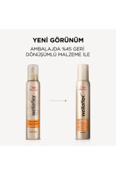 Wellaflex Curls Definition Bukle Belirginleştirici Saç Köpüğü Strong Hold - 200 ml - 6