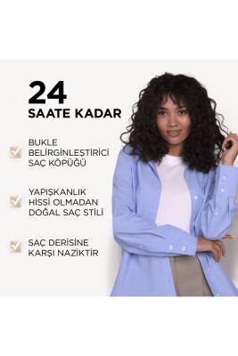Wellaflex Curls Definition Bukle Belirginleştirici Saç Köpüğü Strong Hold - 200 ml - 2