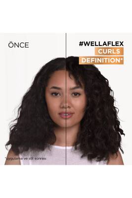 Wellaflex Curls Definition Bukle Belirginleştirici Saç Köpüğü Strong Hold - 200 ml - 3