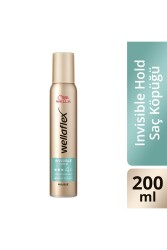 Wellaflex Invisible Hold Görünmez Tutuş Sağlayan Saç Köpüğü Extra Strong Hold 200 ml - 45 Hold - 1