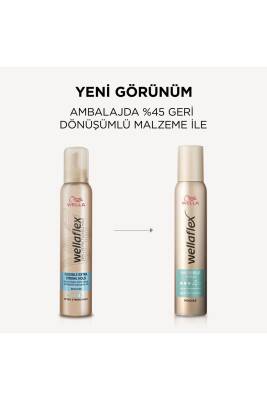 Wellaflex Invisible Hold Görünmez Tutuş Sağlayan Saç Köpüğü Extra Strong Hold 200 ml - 45 Hold - 2