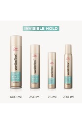 Wellaflex Invisible Hold Görünmez Tutuş Sağlayan Saç Köpüğü Extra Strong Hold 200 ml - 45 Hold - 7