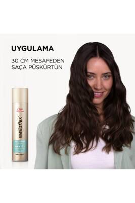 Wellaflex Invisible Hold Görünmez Tutuş Sağlayan Saç Spreyi Extra Strong Hold 250 ml - 45 Hold - 4
