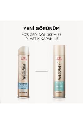 Wellaflex Invisible Hold Görünmez Tutuş Sağlayan Saç Spreyi Extra Strong Hold 250 ml - 45 Hold - 6