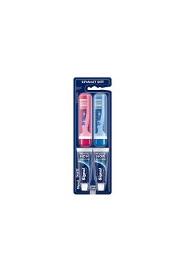 White Now Diş Macunu 14 ml + Diş Fırçası Seyahat Seti 2li - 2