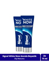 White Now Diş Macunu Anında Beyazlık 75 ml X2 - 1