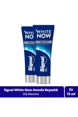White Now Diş Macunu Anında Beyazlık 75 ml X2 - 1