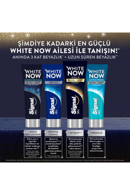 White Now Gold Beyazlatıcı Işıltı Diş Macunu 75ml X2 - 6