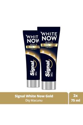 White Now Gold Beyazlatıcı Işıltı Diş Macunu 75ml X2 - 1