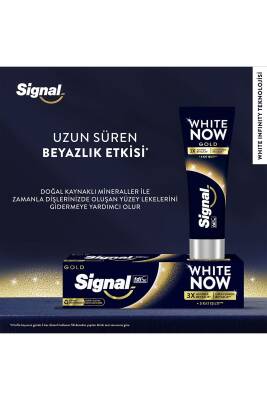 White Now Gold Beyazlatıcı Işıltı Diş Macunu 75ml X2 - 4