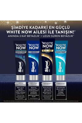 White Now Gold Beyazlatıcı Işıltı Diş Macunu 75ml X2 - 6