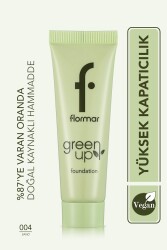 Yarı Mat Bitişli Su Bazlı Vegan Fondöten (soğuk Alt Ton) - Green Up Foundation - 004 - 4251903322232 - 1