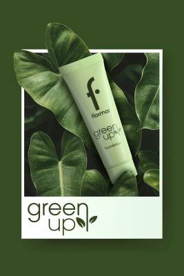 Yarı Mat Bitişli Su Bazlı Vegan Fondöten (soğuk Alt Ton) - Green Up Foundation - 004 - 4251903322232 - 6